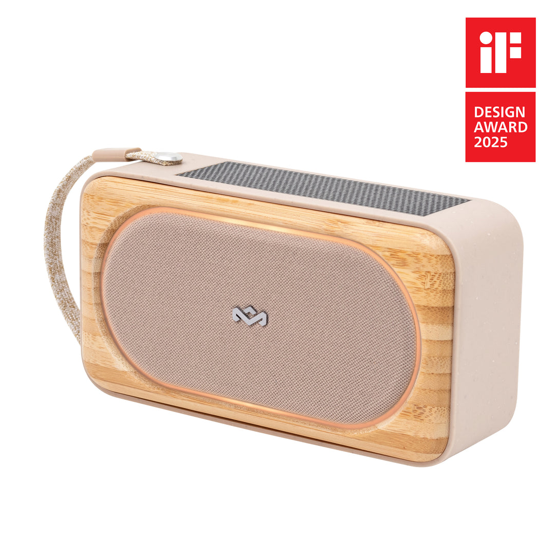Cream | House of Marley Roots Solar Bluetooth Speaker