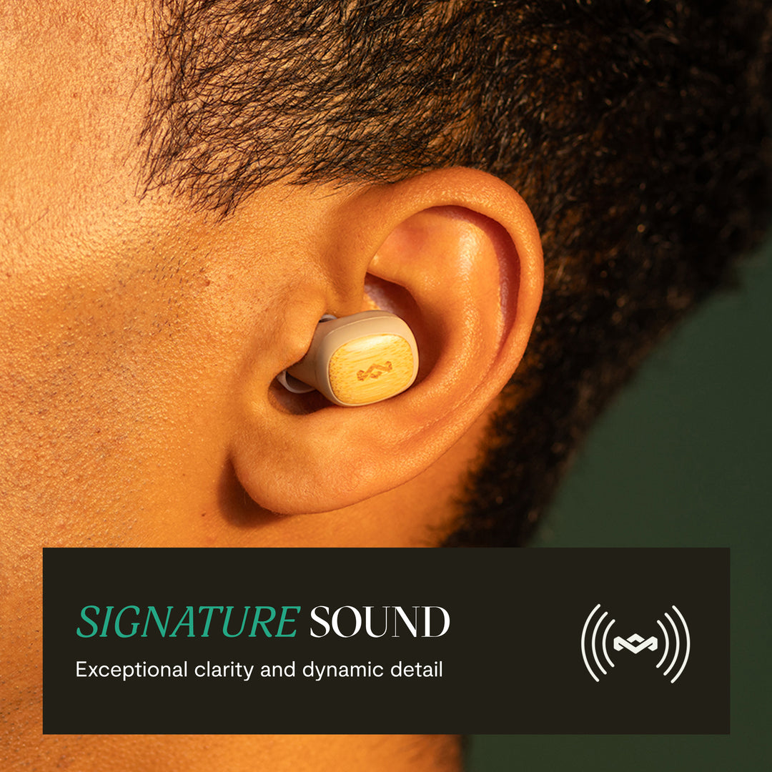 Cream | Smile Jamaica True Wireless Earbuds 2