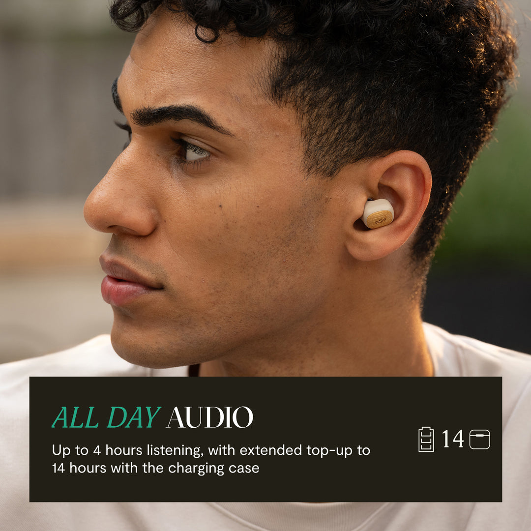 Cream | Smile Jamaica True Wireless Earbuds 4