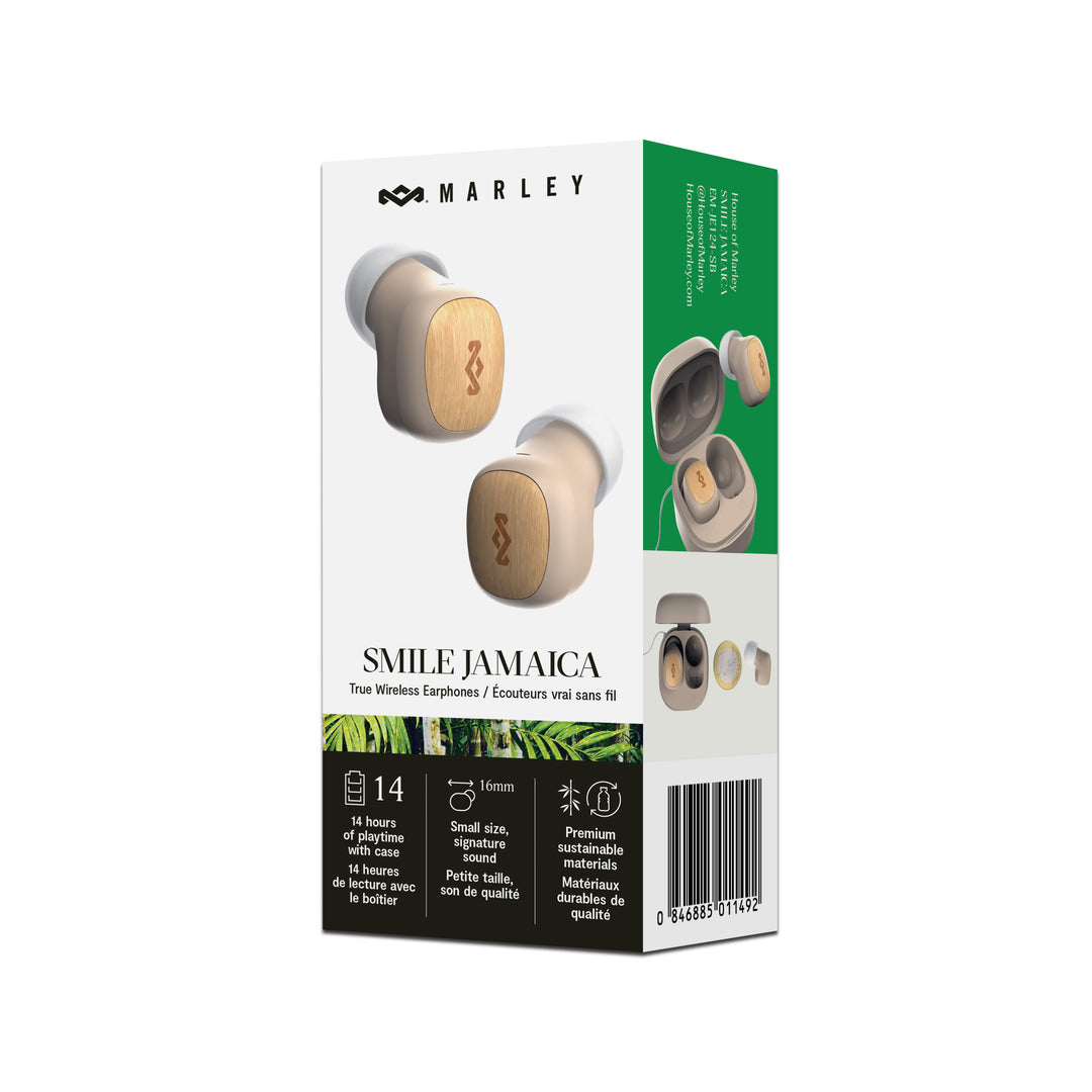 Cream | Smile Jamaica True Wireless Earbuds 7