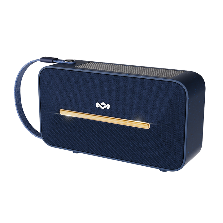 Blue | House of Marley Rise Up Solar Bluetooth Speaker