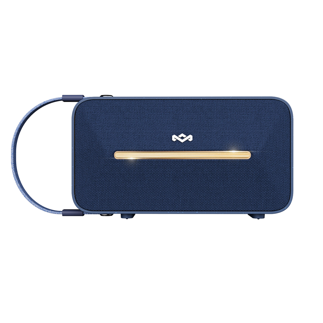 Blue | House of Marley Rise Up Solar Bluetooth Speaker