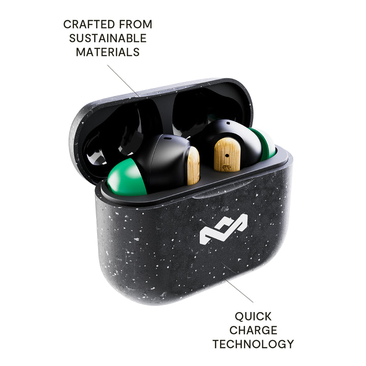 Signature Black | Little Bird True Wireless Earbuds