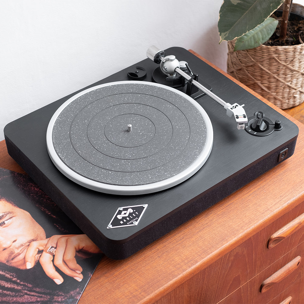 House of Marley Stir It Up Wireless Turntable - Black Edition