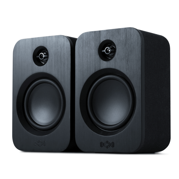 House of Marley - Get Together Duo Bluetooth® Bookshelf Speaker - Black Edition