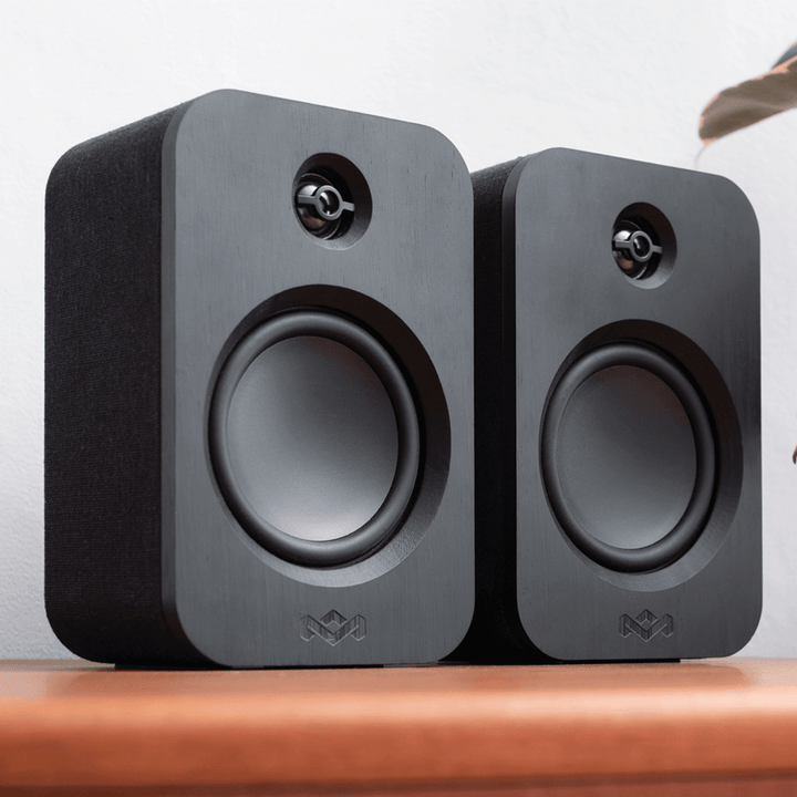 House of Marley - Get Together Duo Bluetooth® Bookshelf Speaker - Black Edition