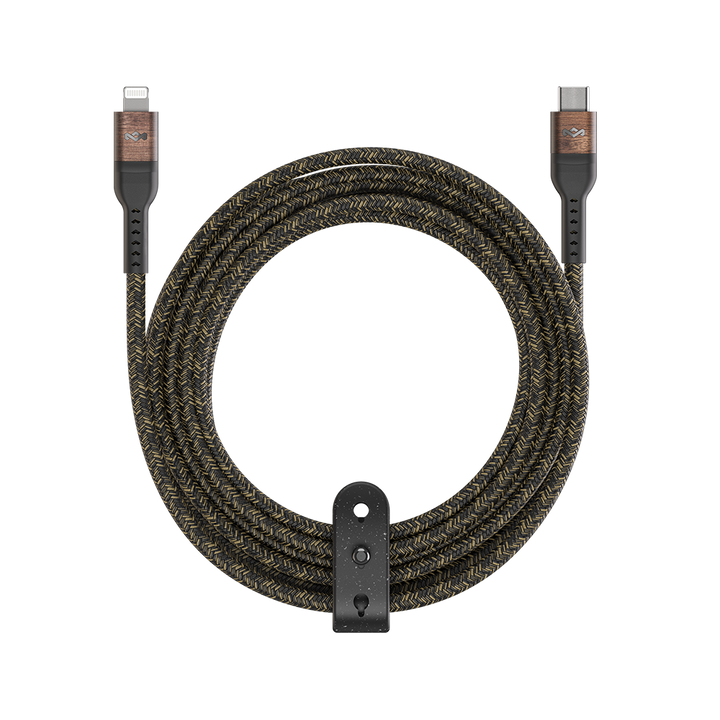 1.5 Meters | 3 Meters | House of Marley REWIND® USB-C to Lightning Charging Cables