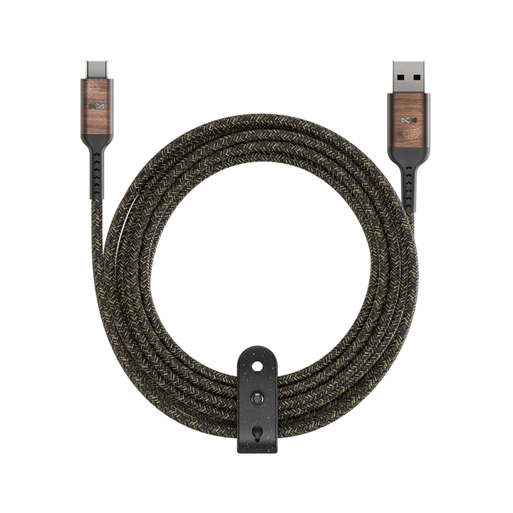 House of Marley REWIND® USB-C to USB-A Charging Cable - 3M