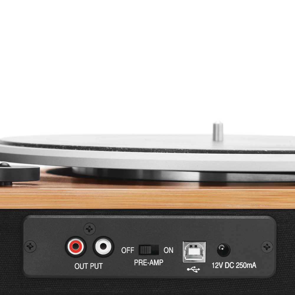 Stir It Up Turntable Vinyl Record Player Built in Amp USB - House of Marley