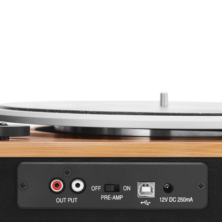 Stir It Up Turntable Vinyl Record Player Built in Amp USB - House of Marley
