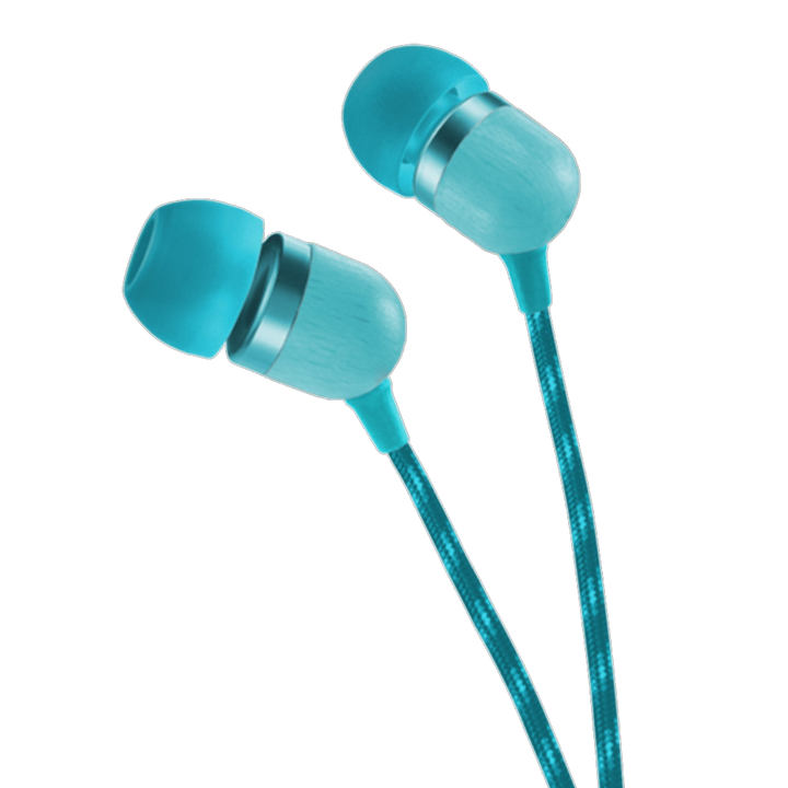 Teal | Smile Jamaica In-Ear Headphones