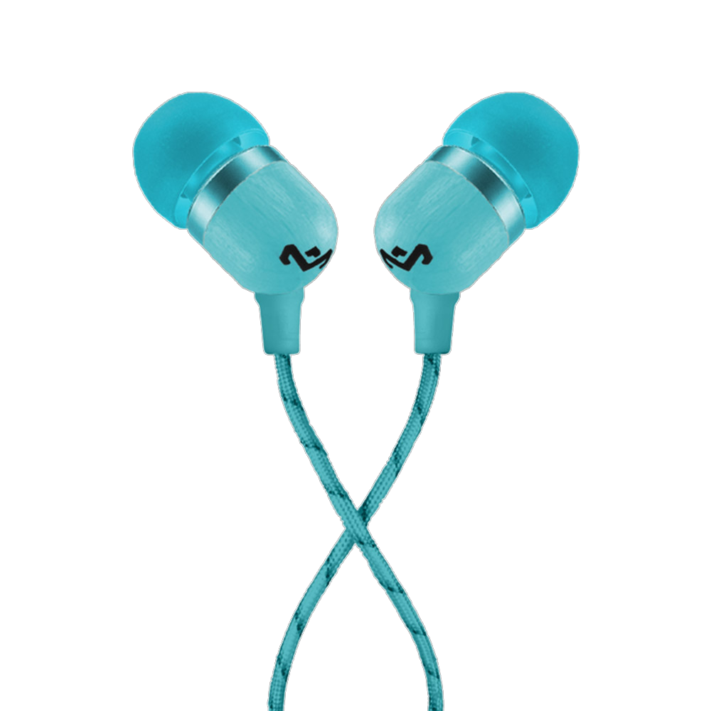 Teal | Smile Jamaica Earphones
