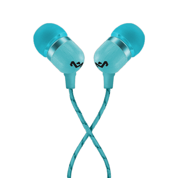 Teal | Smile Jamaica Earphones