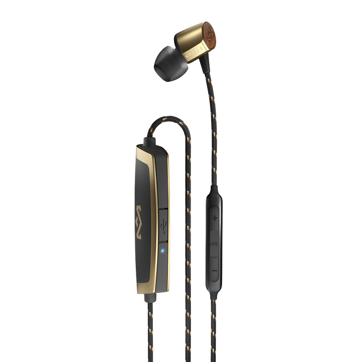 Brass | Uplift 2 Wireless Bluetooth Headphones Brass Zoomed