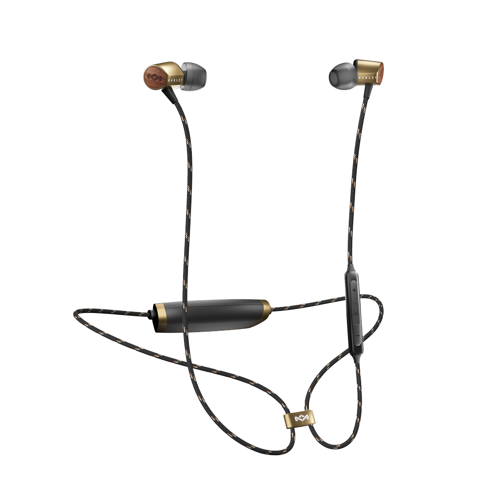 Brass | Uplift 2 Wireless Bluetooth Headphones Brass Angle
