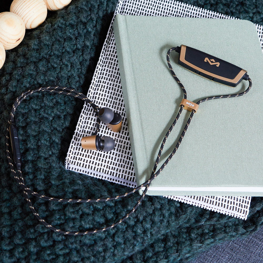 Brass | Uplift 2 Wireless Bluetooth Headphones Brass Lifestyle