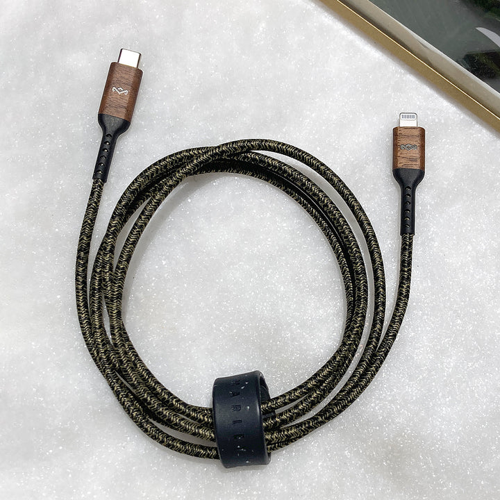 1.5 Meters | 3 Meters | House of Marley REWIND® USB-C to Lightning Charging Cables