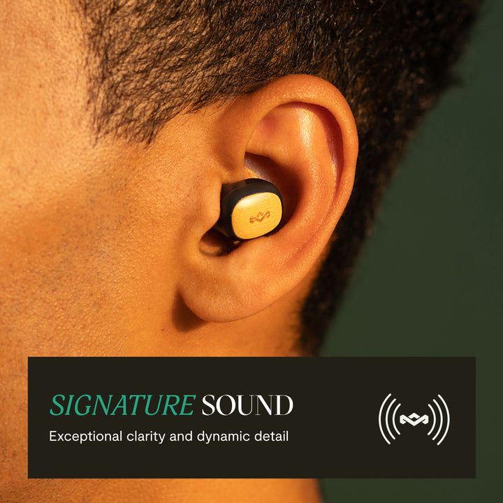 Signature Black | Smile Jamaica True Wireless Earbuds 2