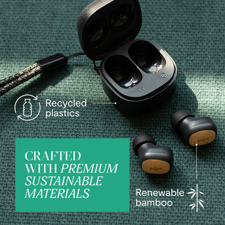 Signature Black | Smile Jamaica True Wireless Earbuds 6