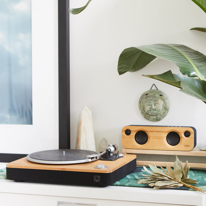 Stir It Up Turntable Vinyl Record Player Built in Amp USB - House of Marley
