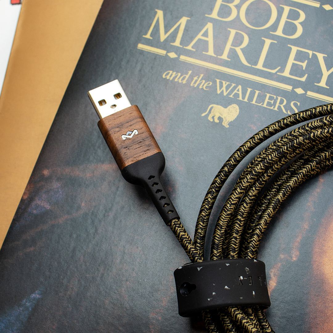 House of Marley REWIND® USB-C to USB-A Charging Cable - 3M