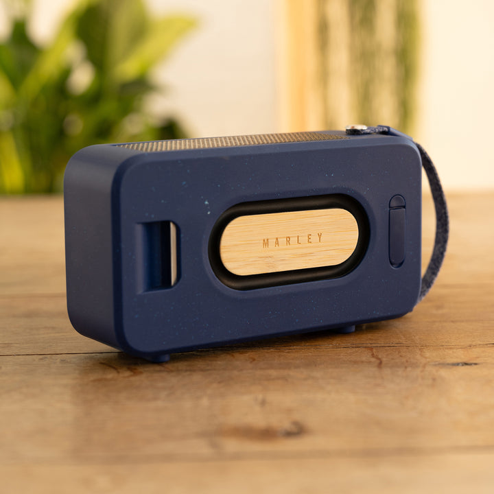 Blue | House of Marley Rise Up Solar Bluetooth Speaker