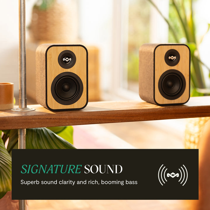 Signature Black | Uplift Bookshelf Speakers Superb sound clarity and rich, booming bass