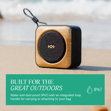 Signature Black | House of Marley Roots Bluetooth Speaker