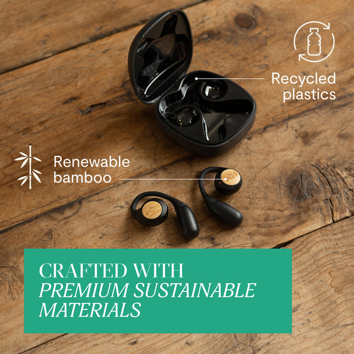 Signature Black | Liberate Open Ear True Wireless Earphones