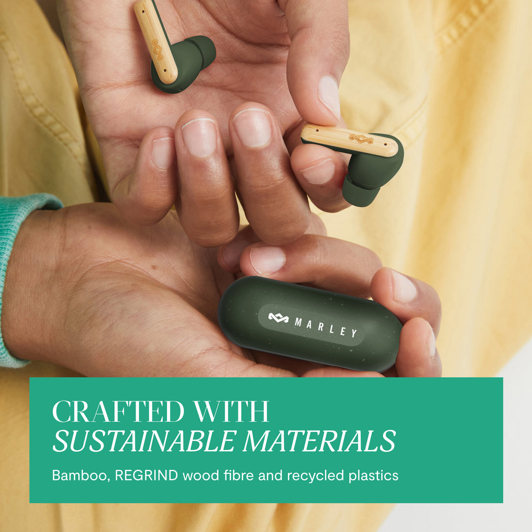 Green | Little Bird True Wireless Earbuds