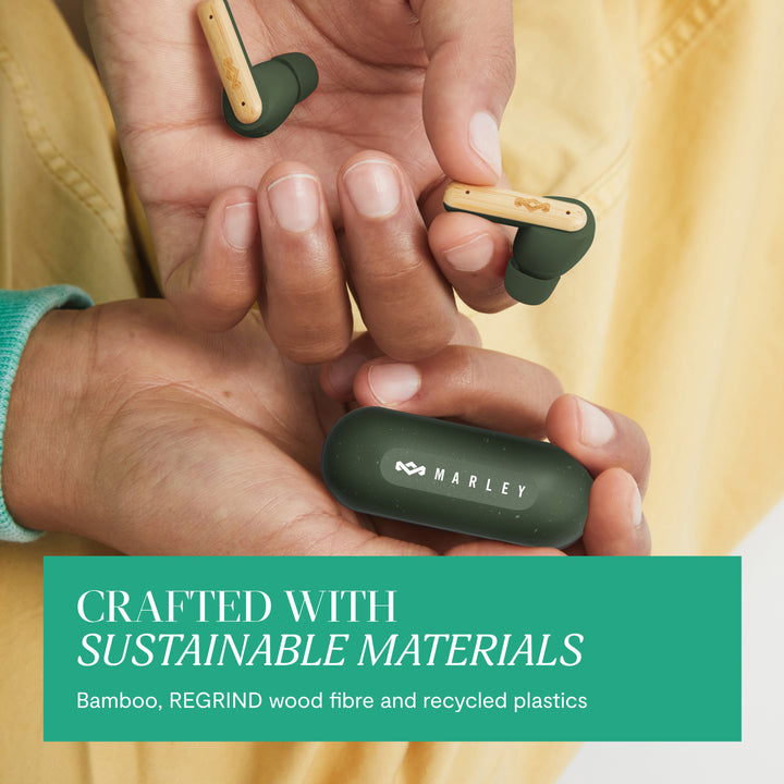 Green | Little Bird True Wireless Earbuds