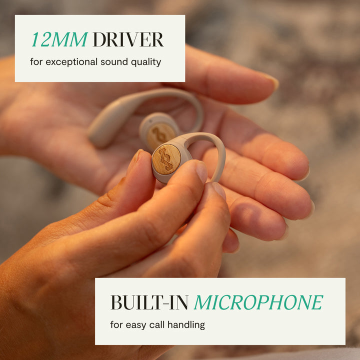 Cream | Liberate Open Ear True Wireless Earphones