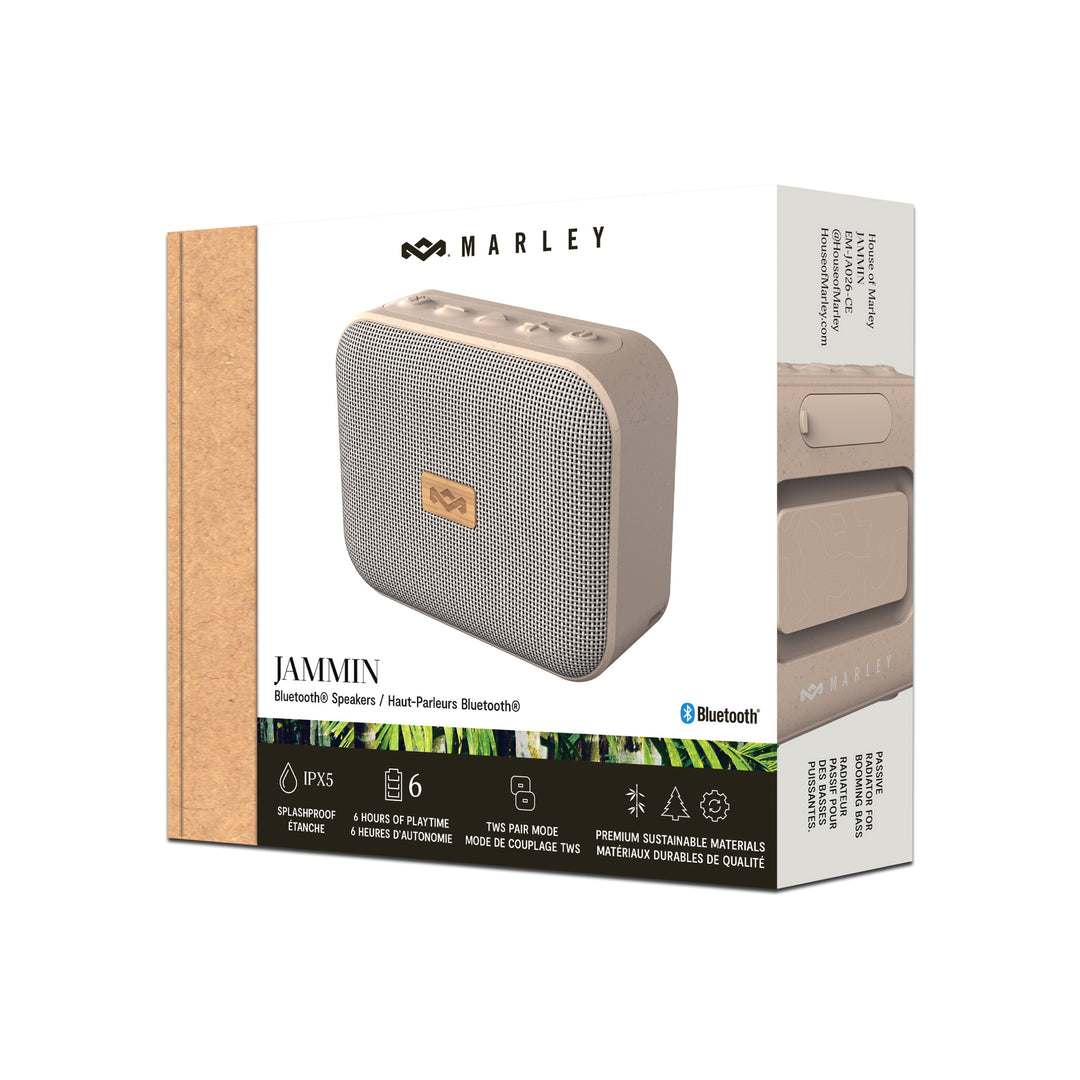 Cream |  House of Marley Jammin Bluetooth® Speaker