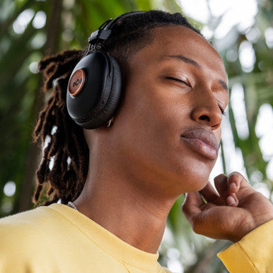 House of Marley Positive Vibration Frequency Over-Ear Headphones - The House of Marley | Signature Black