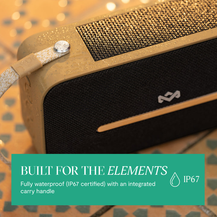 Signature Black | House of Marley Rise Up Solar Bluetooth Speaker