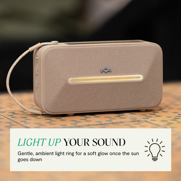Cream | House of Marley Rise Up Solar Bluetooth Speaker
