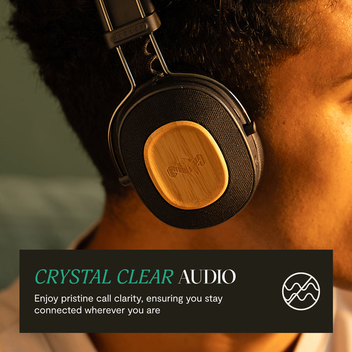 Signature Black | House of Marley Positive Vibration Riddim On-Ear Headphones