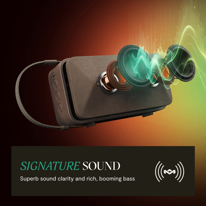 Cream | House of Marley Rise Up Solar Bluetooth Speaker