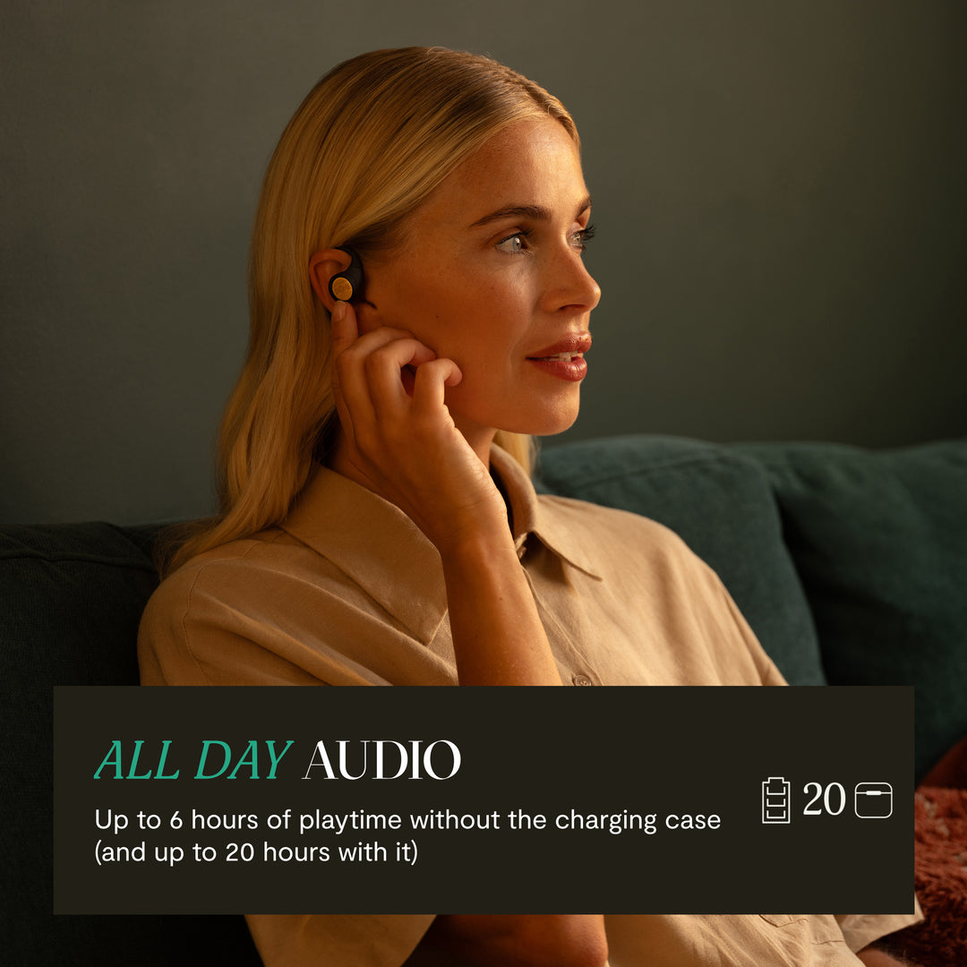 Signature Black | Liberate Open Ear True Wireless Earphones